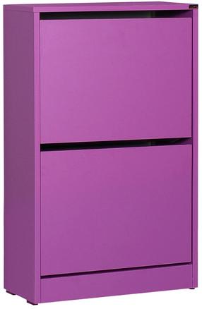 Batų spintelė Kalune Design SHC-320-UU-1, violetinė sp., 51 cm x 26 cm x 84 cm