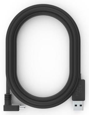 Кабель Huddly USB - USB-C 90° USB, USB-C, 5 м, черный цв.