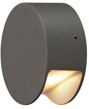 Sieninis lauko šviestuvas SLV Pema, 3.8W, LED, IP55, antracito sp., 9 cm x 9 cm
