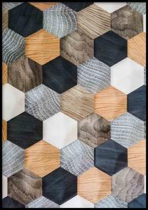 Paveikslas DecoKing Hexagon, 70 cm x 100 cm