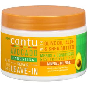 Крем для волос Cantu Avocado Hydrating Leave-In, 340 мл