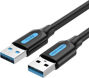 Laidas Vention CONBG, 2 x USB Type A, 150 cm, juoda sp.