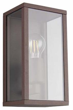Õue seinavalgusti Trio Garonne, 60W, E27, IP44, pruun v., 14 cm x 26 cm