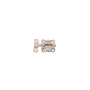 Durvju aizbīdnis Haushalt BFX DIY, niķeļa krās., 4 cm
