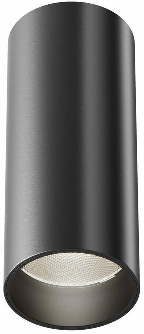 Šviestuvas lubų Maytoni Focus, LED, 4000 °K, 1 x 12 W, juoda sp. / juoda sp.