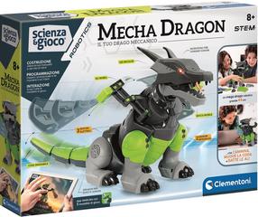 Kūrybos rinkinys Clementoni Mechanical Dragon, pilka sp.