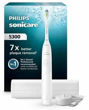 Elektrinis dantų šepetėlis Philips Sonicare 5300 HX7108/02, balta sp.