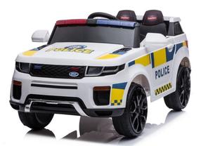 Детский электромобиль Lean Toys Police LT9346, белый цв.