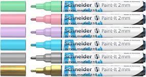 Акриловый маркер Schneider Paint-lt 310, 2 мм, многоцветный