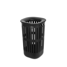 Skalbinių krepšys Brabantia Collect-It, 55 l, juoda sp., 38.2 cm x 38.2 cm x 64.3 cm