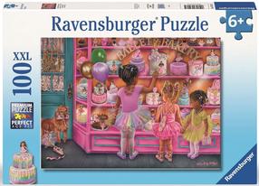 Dėlionė Ravensburger Ballet Bakery, 49 cm x 36 cm, 100 vnt., įvairių spalvų