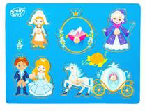 Dėlionė Smily Play Cinderella, įvairių spalvų, 5 vnt.