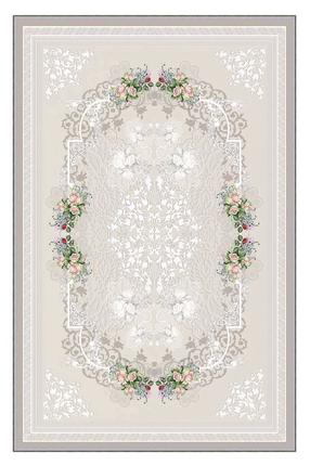 Paklājs Conceptum Hypnose EEXFAB622 369HFT1195, rozā krās./bēša krās./zaļa krās., 200 cm x 100 cm