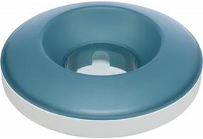 Bļoda dzīvniekam Trixie Slow Feeder, 0.5 l, 23 cm x 23 cm, zila krās./pelēka krās.