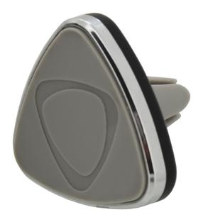 Automobilinis telefono laikiklis Compass Magnetic Triangle, 0.07 kg, sidabro sp./juoda sp.