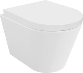 WC-pott, seinapealne Mexen Rico, kaanega, 360 mm x 535 mm