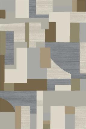 Paklājs iekštelpu Domoletti ASPERO, pelēka krās./brūna krās., 200 cm x 140 cm