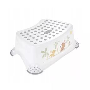 Laste WC aste Keeeper Tomek Lion King, polüpropüleen (pp)/termoplastkumm (tpe), valge v., 14 cm x 40.5 cm x 28.5 cm