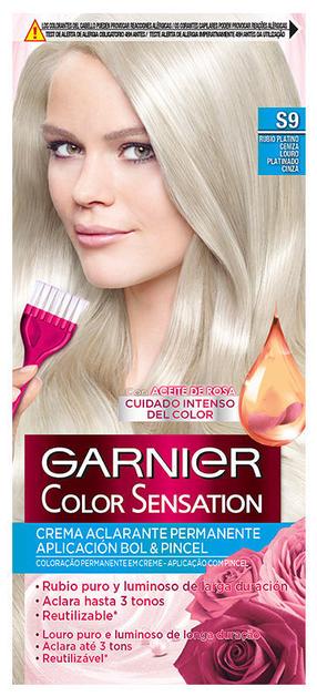 Kраска для волос Garnier Color Sensation, rubio platino ceniza цв., s9, 110 мл