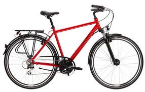 Велосипед туристический Kross Trans 3.0, 28 ″, L рама, черный цв./красный цв.