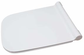Prekė su pažeista pakuote. Unitazo sėdynė su dangčiu AB ZT-121, balta sp., 44 cm x 35 cm