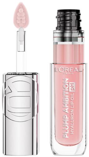 Lūpų blizgis L’Oréal Paris Plump Ambition Hyaluron Lip Oil, 5 ml, rose sp., 114