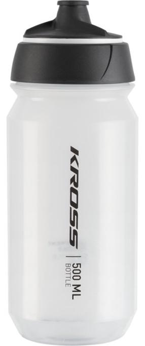 Sporta pudeles un šeikeri Kross Enviroment Friendly T4CBI000079TR, balta krās./melna krās., plastmasa, 0.75 l