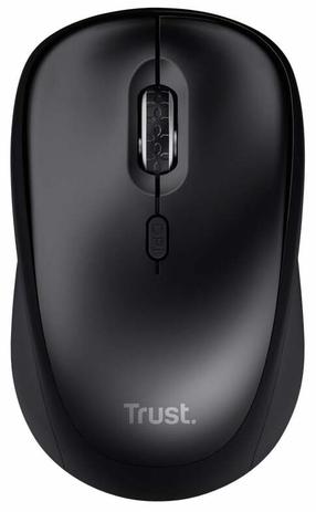 Belaidė žaidimų pelė Trust Yvi+, 2.4 ghz / bluetooth / usb, juoda