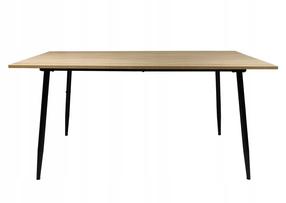 Valgomojo stalas Ivor, sonoma ąžuolo sp., 160 cm x 90 cm x 75 cm