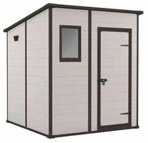 Sodo namelis Keter Manor Pent, 185 cm x 183.5 cm x 200.5 cm, rusva sp.