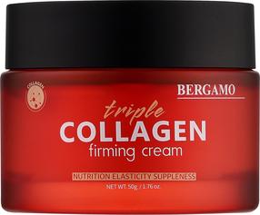 Sejas krēms Bergamo Triple Collagen, 50 g, 35+