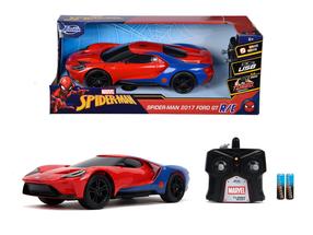 Rc автомобиль Jada Toys SpiderMan 2017 Ford GT, синий цв./красный цв.