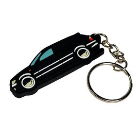 Atslēgu piekariņš BMW E46 KC0016, 6 cm, melna krās.