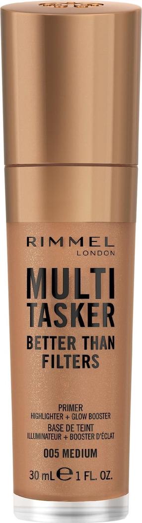 Grima bāze Rimmel London Multi Tasker Better Than Filters, medium krās., 005, 30.0 ml
