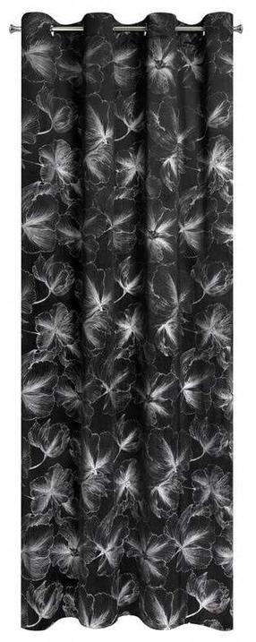 Nakts aizkari Stella, melna krās., 140 cm x 250 cm