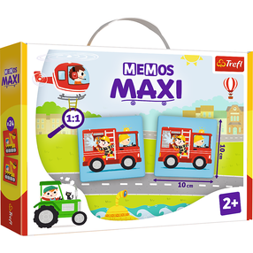 Izglītojoša mīkla Trefl Memo Maxi Transport