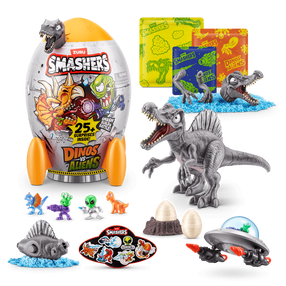 Rotaļlietu figūriņa, ar piederumiem Zuru Smashers Dinos VS Aliens, (krāsa/dizains tiek izvēlēts nejauši)