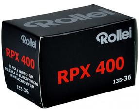 Fotofilm Rollei RPX 400/36, kaadrite arv 36
