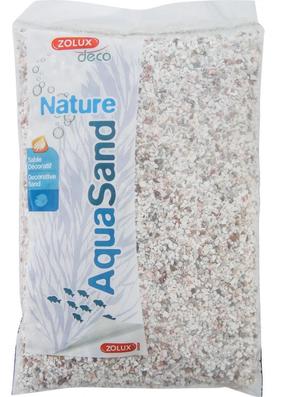 Smiltis akvārijam Zolux Nature, 0.8 kg, balta krās.