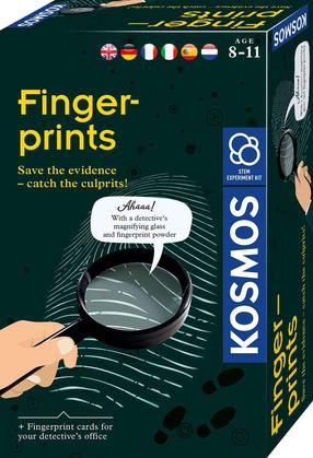 Eksperimentų rinkinys Kosmos Finger Prints, įvairių spalvų