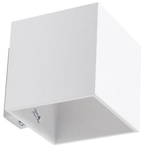 Valgusti seinale Sollux Quad SL.0059 White, GU10, 1 x 40 W, valge v. / valge v.