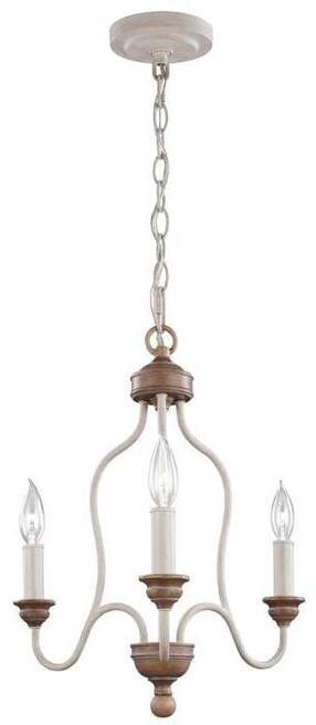 Lustra karināms Elstead Lighting Hartsville 3, E14, 3 x 40 W, brūna krās. / brūna krās.