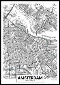 Paveikslas DecoKing Amsterdam, 50 cm x 70 cm