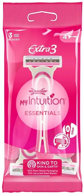 Raseerija Wilkinson Sword Extra 3 My Intuition, 4 tk