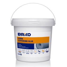 Клей для пробкового покрытия Briko Cork Basic, 1 кг