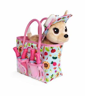 Pliušinis žaislas Simba Chi Chi Love Happy Gardening, šviesiai ruda sp., 20 cm