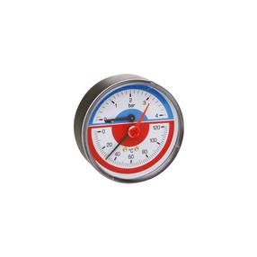 Termomanometrs ICMA 91259AD06120, 80 mm, 1/2 collas – Ārējā vītne, 6 Bar