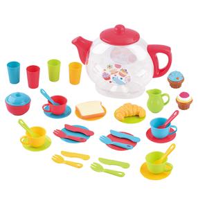 Rotaļu virtuves piederumi, trauku komplekts PlayGo Tea Party 3133, daudzkrāsaina