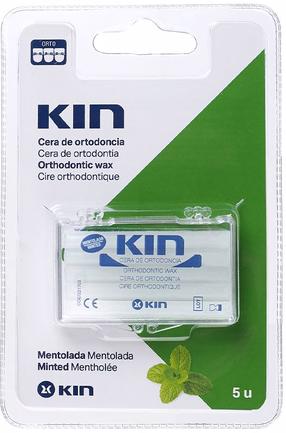 Ortodontiskais vasks KIN Minted, caurspīdīga krās.