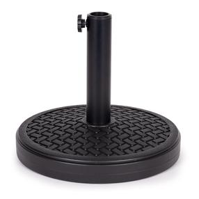 Kahjustatud pakendiga toode. Päikesevarju alus õue ModernHome, 38 cm, must v.